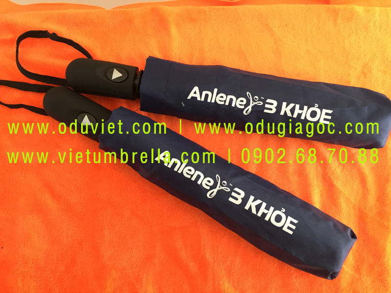 xưởng sản xuất ô dù cầm tay in logo quảng cáo
